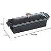 STAUB Rectangular Cast Iron Terrine, 30 x 11 cm, Matt Black, Black - Image 6