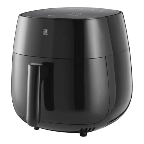 ZWILLING Air Fryer - Oil Free Hot Air Fryer, 4 Liters, 2 to 4 People, 6 Programs, 1400 W, Adjustable Cooking from 80° to 200°, Colour: Black - Image 2