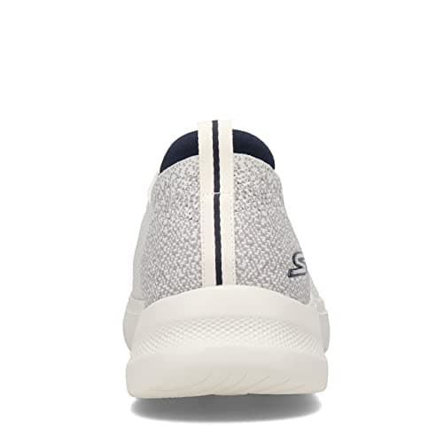 Skechers Homme Gowalk 6 Stretch Fit Chaussures de Course athlétiques à Enfiler Marche, Blanc/Bleu Marine, 42.5 EU - Image 9