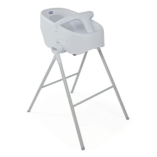 Chicco Bubble Nest Baby Bath and Shower Seat Cool Grey - Image 2