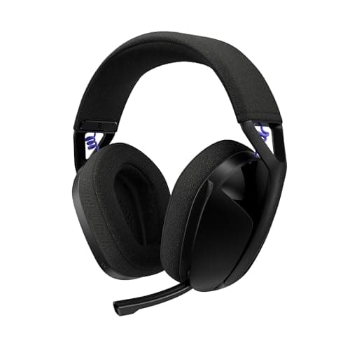 Logitech G G321 Lightspeed, Wireless Bluetooth Gaming Headset, Dynamic Comfort & Adjustment, 16kHz Stem Mic, + 20H Playtime, PC, PS4, PS5, Nintendo Switch, Mobile - Black - Image 2