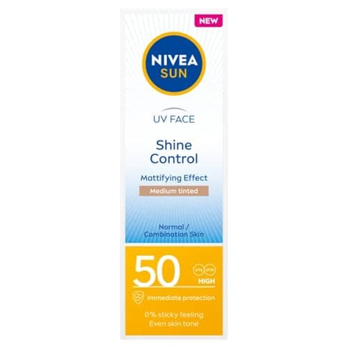 Nivea Sun Crème matante de peau de couleur de peau de nivellement de visage avec la protection élevée, Spf 50, 50 ml - Image 2