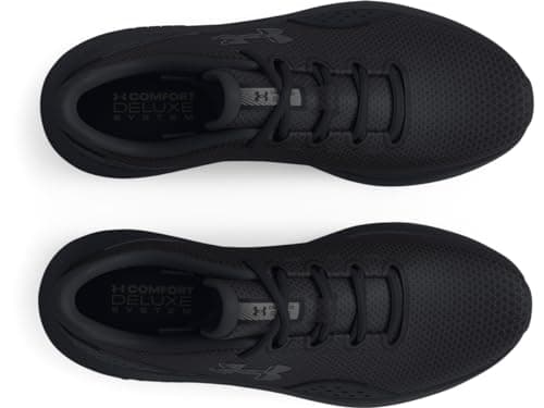 Under Armour UA Charged Surge 4 Chaussures de sport pour hommes, baskets légères et respirantes, noir 46 - Image 6