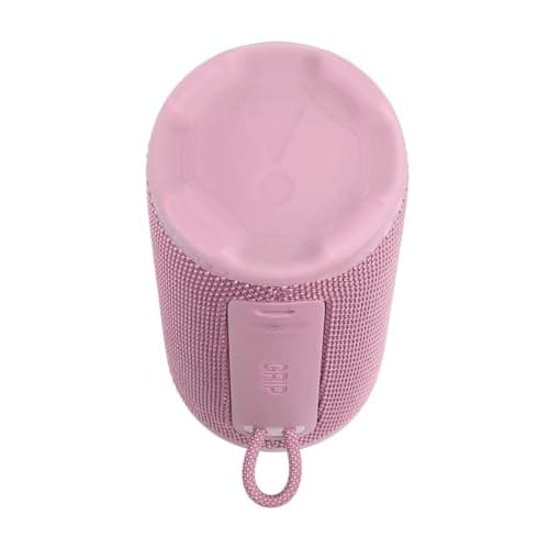 JBL Grip, Enceinte Bluetooth compacte, AI Sound Boost, étanche et resistante à la poussière IP68, éclairage d’Ambiance, 14 h d’autonomie, Connexion Multi-Enceintes Auracast, app JBL Portable, Rose - Image 3