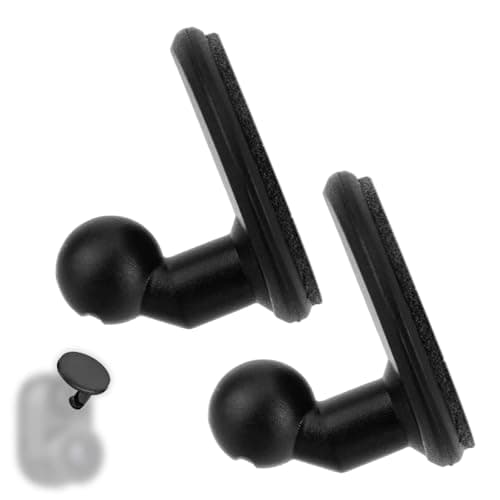 2pcs Adhesive Mount for Garmin On-Board Camera, Replacement Plastic Windshield Mount for Garmin 45/46/47/55/56/57 65W/66W, Mini 2, Mini 3 - Image 2