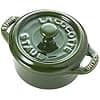 Mini casserole redonda de cerâmica da Staub - Verde - Image 3