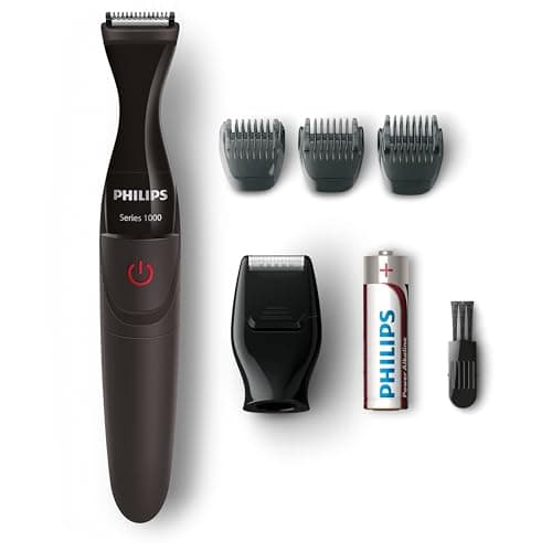 Philips - Tondeuse multi-styles Series 1000 avec 3 sabots de précision, Noir, modèle MG1100/16 - Image 2