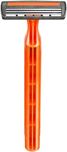 BIC 3 Sensitive - 16 Disposable Razors for Men, 3 Blades with Lubricating Strip for a Gentle and Accurate Shave - Pack of 4 Packs of 4 - Image 4