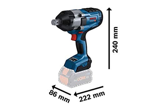 Bosch Professional 18V System cordless bolter BITURBO GDS 18V-1050 H (with L-BOXX, L-BOXX timing) - Image 4