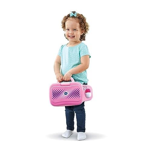 VTech - Ordi Genius Pro Pink, Children's Laptop with Backlit Screen, Mouse, 20 Evolutionary Games, Educational Toy, Gift for Children from 3 to 7 Years - Content in French and English - Image 8
