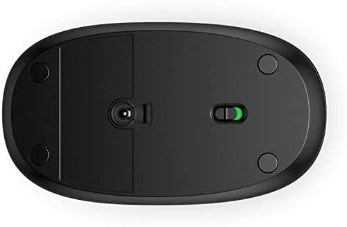 HP Empire 240 Wireless Mouse, 1600 DPI Optical Sensor, Bluetooth 5.1, 3 Buttons, Scroll Wheel, Practical and Functional Handle, Ambidextrous Design, Windows 11, Black - Image 7