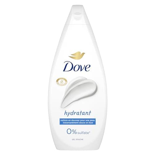 DOVE - Gel Douche - Essentiel Hydratant - Nettoie en douceur et adoucit la peau - Testé dermatologiquement - 0% Sulfate- 720 ml - Image 4