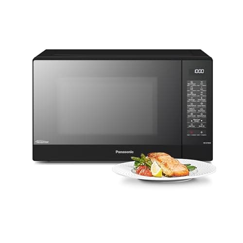 Panasonic NN-GT46KBSUG Microwave and Grill Oven with Turntable, 31 Liters, Stainless Steel, 1000 W, Grill 1100 W, 24 Auto Programs, LCD Display, Genius Sensor, Junior Menu, Black - Image 6