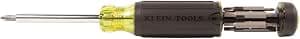 Klein Tools 32290 Multi-Bit Screwdriver with Storage 15 Pieces Black