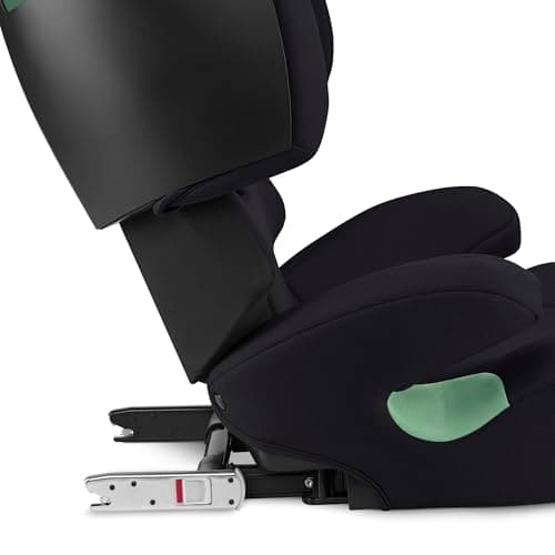 CBX by CYBEX Solution X i-Fix Children's Car Seat, for Cars with and without ISOFIX, Ages 3 to 12 Approx. (100 – 150 cm), Approx. 15 to 50 kg, Pure Black - Image 8