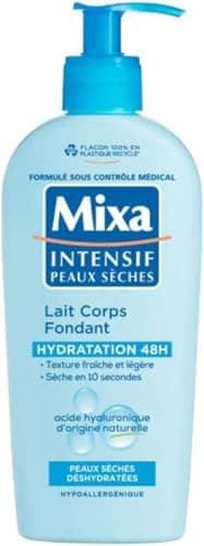 MIXA Intensif Peaux Sèches Lait corps fondant hydratation 48h, 1 Unité (Lot de 1) - Image 2