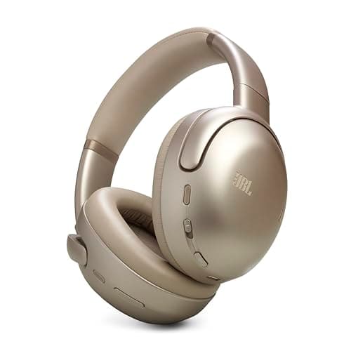 JBL Tour One M3, Casque Bluetooth sans Fil Supra-auriculaire, réduction adaptative du Bruit, 70 h d’autonomie, Confort Optimal, Son JBL Spatial 360, Suivi des mouvements, Compatible USB-C, Latte - Image 2