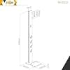 RICOO Vacuum Cleaner Holder SH002 Compatible with Dyson V15, V12, V11, V10, V8, V7, V6 - Sturdy Steel and Aluminium, Black - Image 7