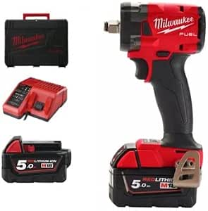 Milwaukee Compact Impact Nutrunner M18 FIW2F12-502X – Without Battery – 4933478444