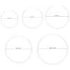 Pressure Cooker Sealing Ring 5pcs Instant Pot Sealing Rings Different Sizes Silicone Pressure Cooker Replacement Seals for Stainless Steel Pressure Cooker Parts (26cm) - Image 4