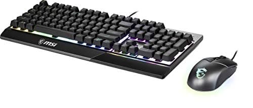 MSI Vigor GK30 Combo FR Keyboard + Gaming Mouse - Full Size AZERTY Keyboard and Clutch Mouse GM11, Wired, RGB Mystic Light - Image 7