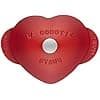 STAUB Cast Iron Casserole "Heart", Ø 20 cm, 1.75 L, Cherry - Image 4