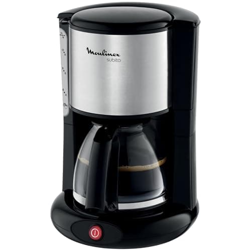 Moulinex Stainless Steel Filter Coffee Maker, 10 to 15 Cups, 1.25L, Removable Filter, Automatic Shutdown, Anti-drip System, Swivel Filter Holder, Subito, FG360811 - Image 3