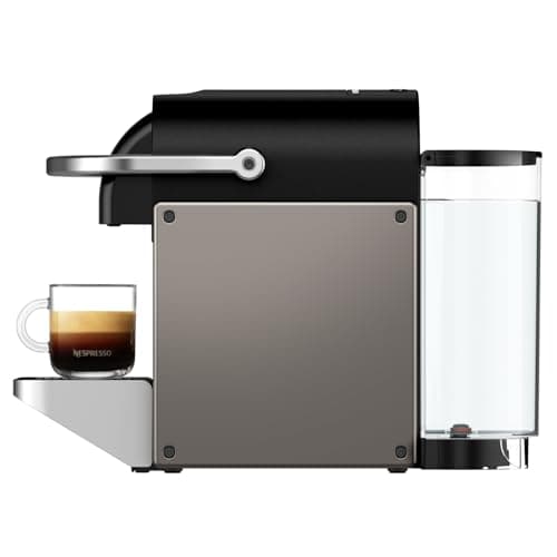 Krups XN306T10 Nespresso Pixie, Capsule Coffee Machine, 2 Coffee Choices, Industrial Design, Energy Saving, Recyclable Capsules, Dark Green - Image 4