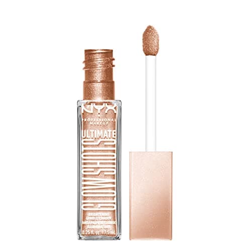 NYX Professional Makeup Liquid Eyeshadow, Long Lasting, 12 Hour Residue & No Shedding, Vitamin C, Ultimate Glow Shots, Highkey Lychee (05) - Image 3