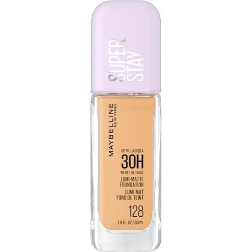 Maybelline New York - Long-lasting liquid foundation - Ultra-resistant - Luminous matte finish - Enriched with Amino Acids - All skin types - Superstay 30H Lumi-Matte - Shade : 128 - 35 ml - Image 3