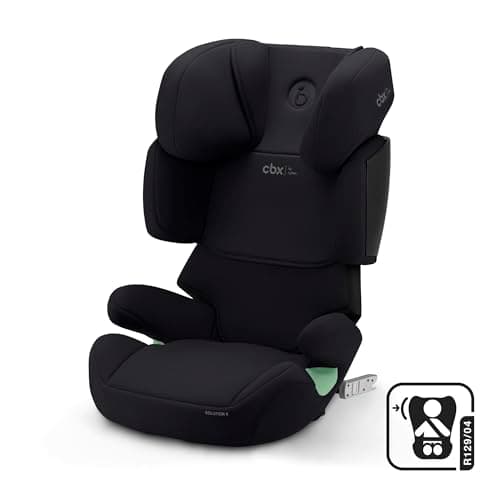 CBX by CYBEX Solution X i-Fix Children's Car Seat, for Cars with and without ISOFIX, Ages 3 to 12 Approx. (100 – 150 cm), Approx. 15 to 50 kg, Pure Black - Image 3