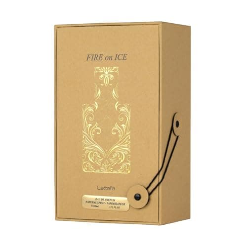 Lattafa Fire On Ice 110ml Unisex Eau de Parfum | Intense Black Raspberry, Ice Rose, Oak Wood & Ambroxan - Image 5