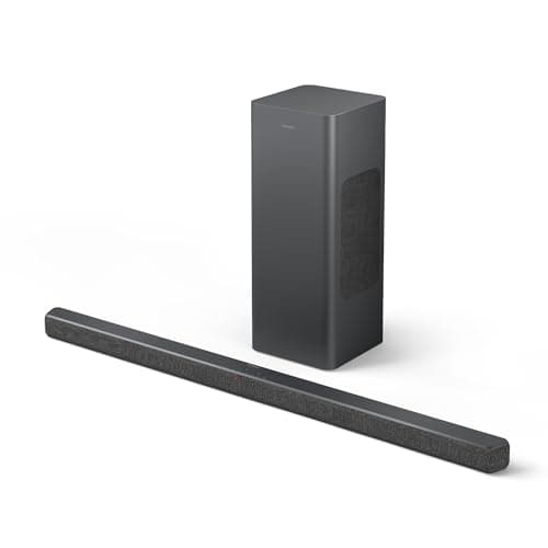 Philips TAB6309 Barre de Son 2.1 avec Caisson de Basses sans Fil - canaux 2.1 320 W, DTS Virtual X, Bluetooth 5.4, HDMI Arc, Connexion Optique et connectivité USB - Gris foncé - Image 3