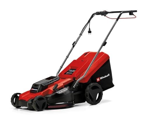 Einhell Electric lawn mower GC-EM 1800/43 (1800 W, Cutting width 43 cm, Up to 800 m², 50 L collector tray, central cutting height adjustment system from 20 to 65 mm) - Image 2