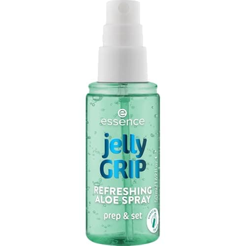 essence Jelly Grip ReFRESHING ALOE SPRAY, Moisturizer, Gel-to-Mist Texture, Aloe Vera, Prepare, Fix or Refreshe, 50 ml - Image 4