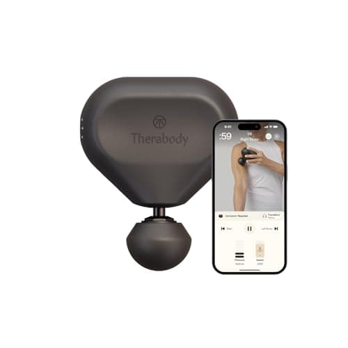 Theragun Mini by Therabody (3ème génération) – Pistolet de massage ultra portable et essentiel de voyage pour soulager rapidement et efficacement la douleur et la tension n'importe où (Noir) - Image 3