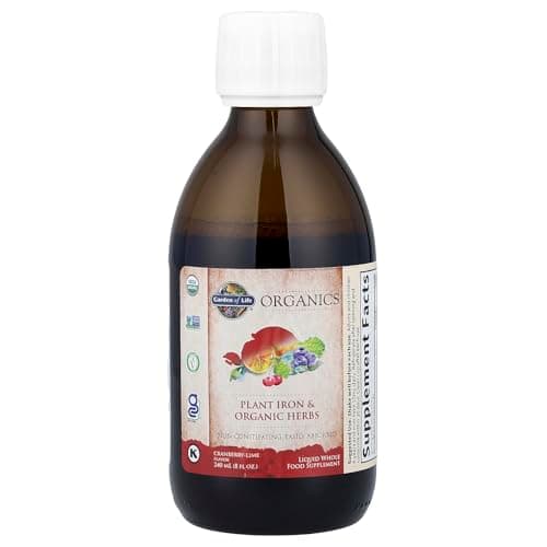 Mykind Organics, Flore Iron Organic Herbs, Cranberry-Lime - Garden of Life - Image 5