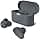 Philips TAT3509GY écouteurs intra-auriculaires sans fil - Casque antibruit, Son naturel avec Basses dynamiques, appels clairs et étui de chargement de poche - Gris - Image 2