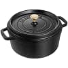 Staub 1102425 Round Casserole Dish 24 cm Black - Image 2