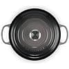 LE CREUSET Signature 0024147267492 Casserole Dish Round Cast Iron Flint 26 cm - Image 3