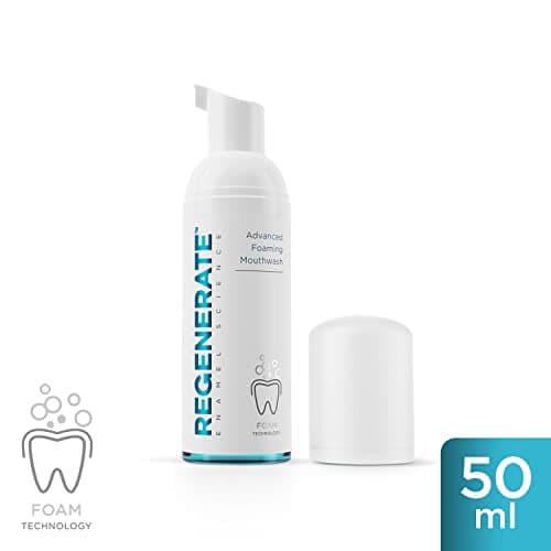 REGENERATE - Bain de Bouche Expert Antibactérien - Formule Moussante - Protège et aide à prévenir les caries pour des dents 3 fois plus fortes - Goût menthe fraîche - Cliniquement prouvé - 50ml - Image 4