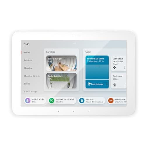 Discover Echo Hub | 8" Smart Home Control Screen, with Alexa | Compatible with Thousands of Devices - Image 3