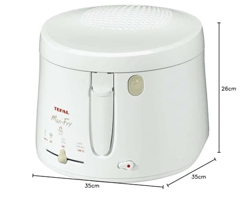 Tefal Fryer (FF1000) MaxiFry white - Image 4