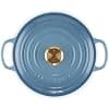Le Creuset Chambray 21177204344441 Enamelled Cast Iron Signature Casserole Dish with Lid, Ø 20 cm, Round, 2.4 L, 3.1 kg - Image 3