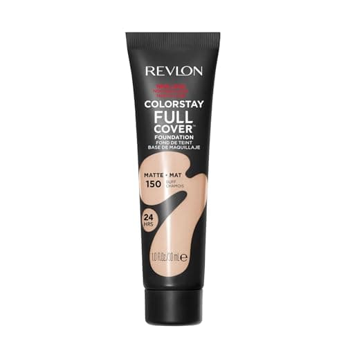 Revlon ColorStay Full Cover, Flawless Covering Foundation, Make-up Tone, Optimal Coverage and Matte Finish, Resists Any Tests, Second Skin Effect, N150 Buff - 30 ml - Image 2