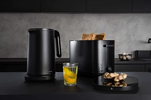 ZWILLING Electric Kettle Pro, 1.5 Liters, 1850W, 220-240V, LCD Display, Adjustable Temperature, EU Plug, Black, Enfinigy Series - Image 8