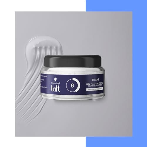 Taft - Schwarzkopf - Styling Gel - Titanium Gel - Moisture Resistance - Strong hold - Gentle on hair - Long lasting hold - No sticky effect - Formula Provitamin B5-250ml - Image 8