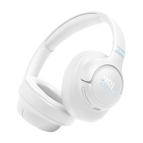 JBL Tune 780 NC Casque Supra-auriculaire sans Fil, autonomie jusqu'à 76 h, Réduction de Bruit Adaptative, Smart Ambient, Google Fast Pair, Microsoft Swift Pair, Blanc - Image 2