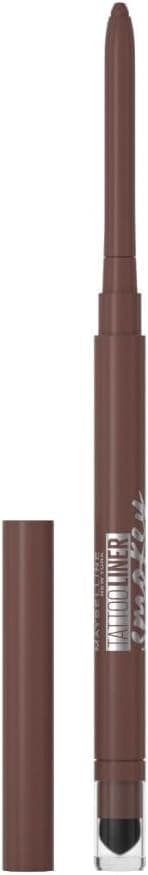 Maybelline New York - Smokey Effect Eye Gel Pencil - Waterproof & 36 Hour Hold - Tattoo Liner Smokey - Shade : Brown - Image 1