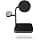 Zens Office Wireless Charger 3, 15W Wireless Charger Compatible with MagSafe and Qi2 for iPhone, Apple Watch, AirPods, 45W AC Adapter (EU,UK,US) and Built-in 5ft Cable Included, Black - Image 4